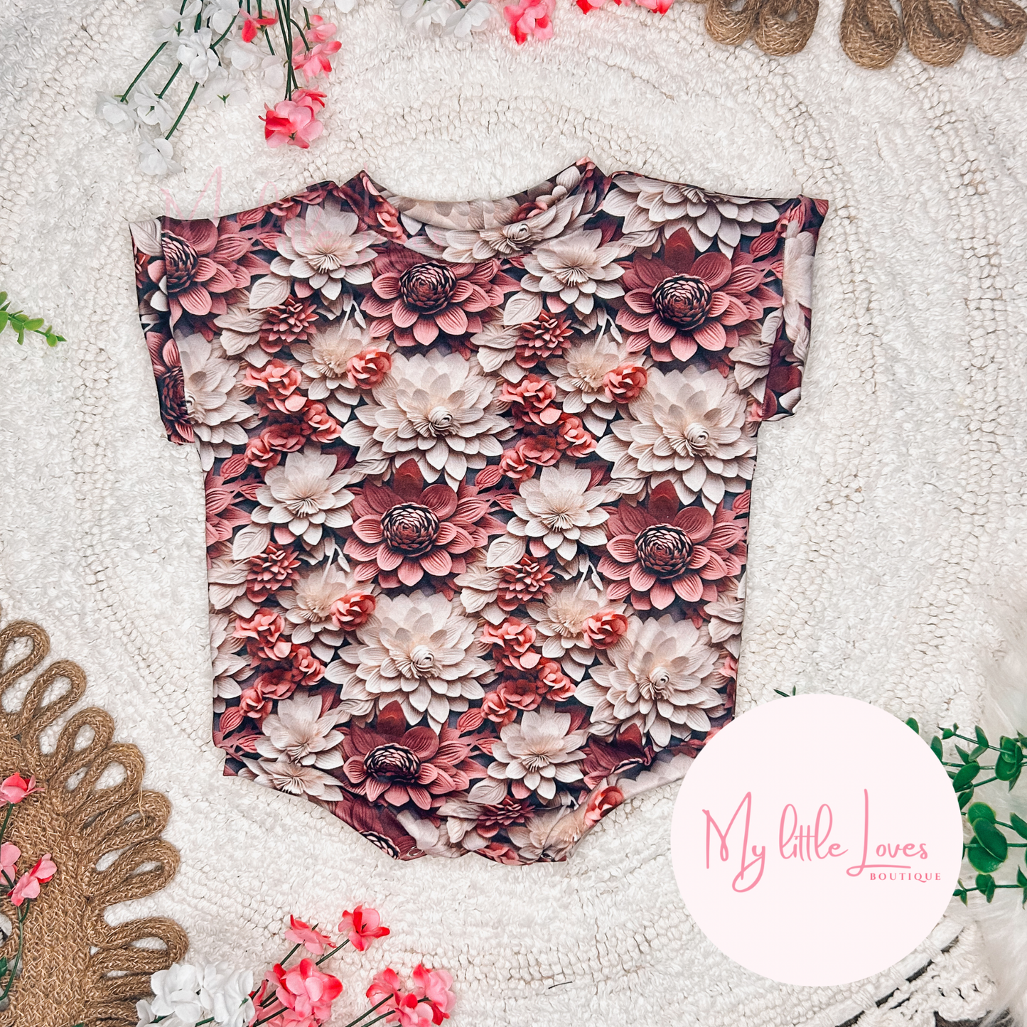 6/9m T-shirt romper