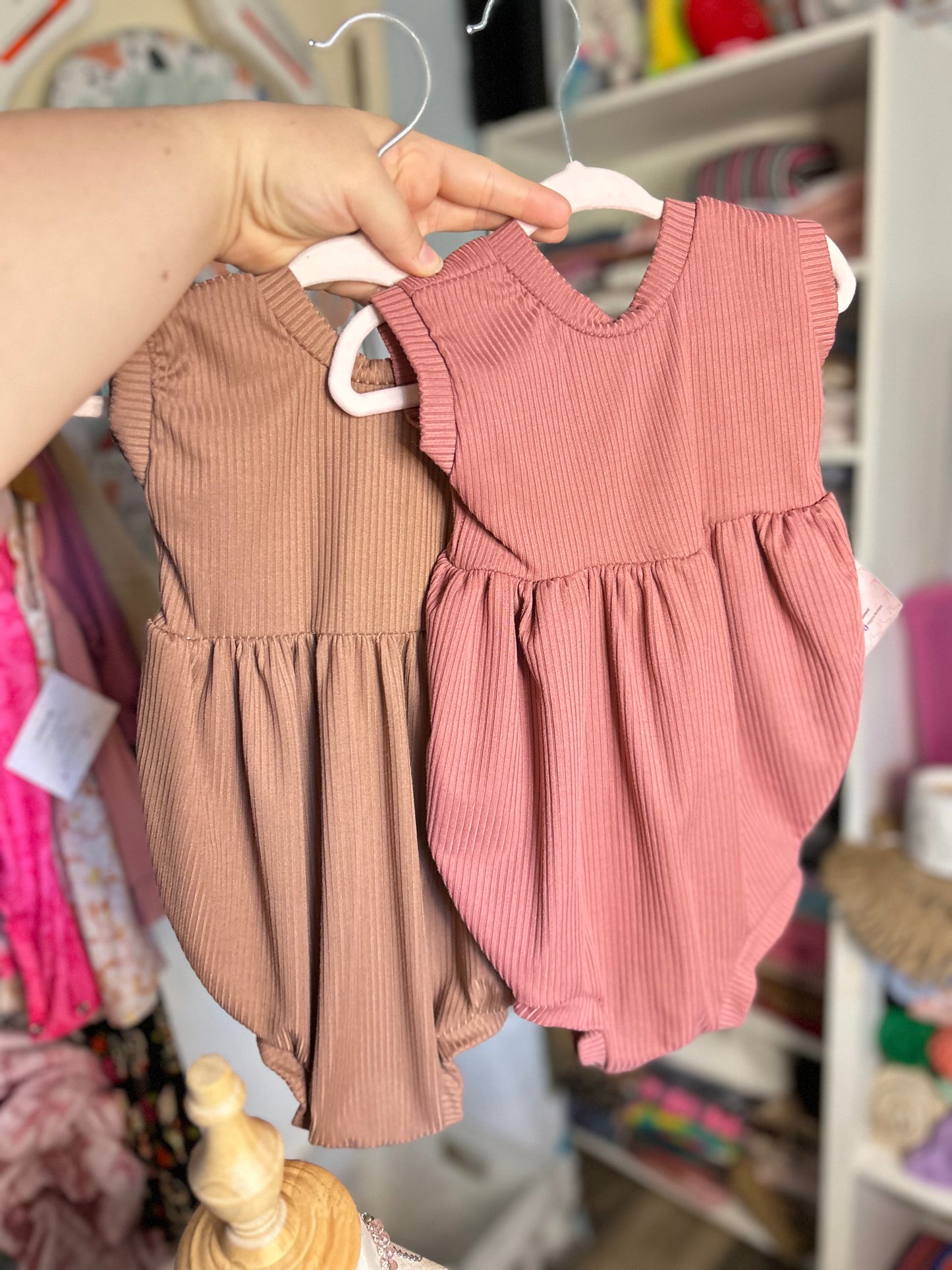 Bubble romper bundle (2) 18/24m