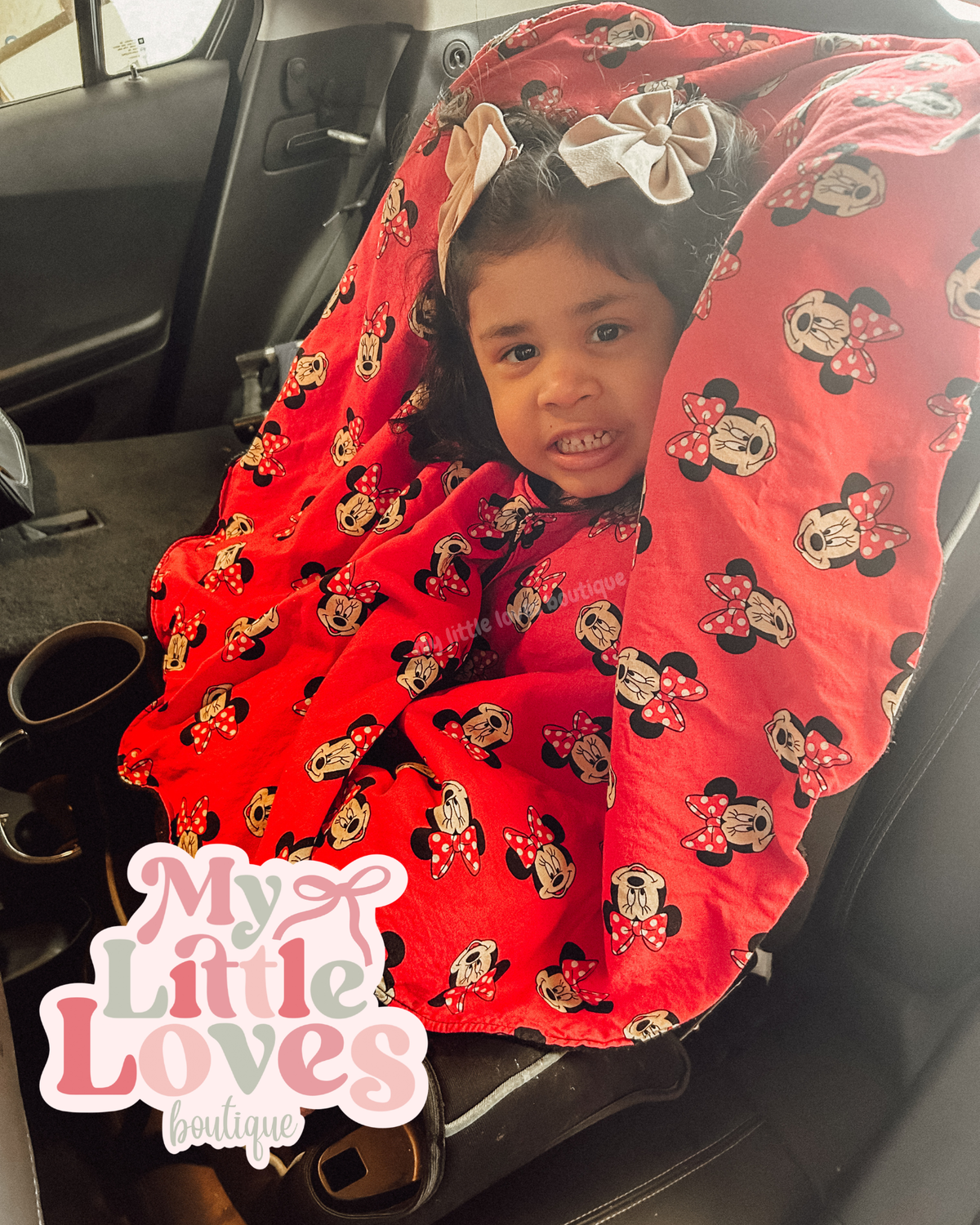 Custom Carseat poncho - seamless file upload