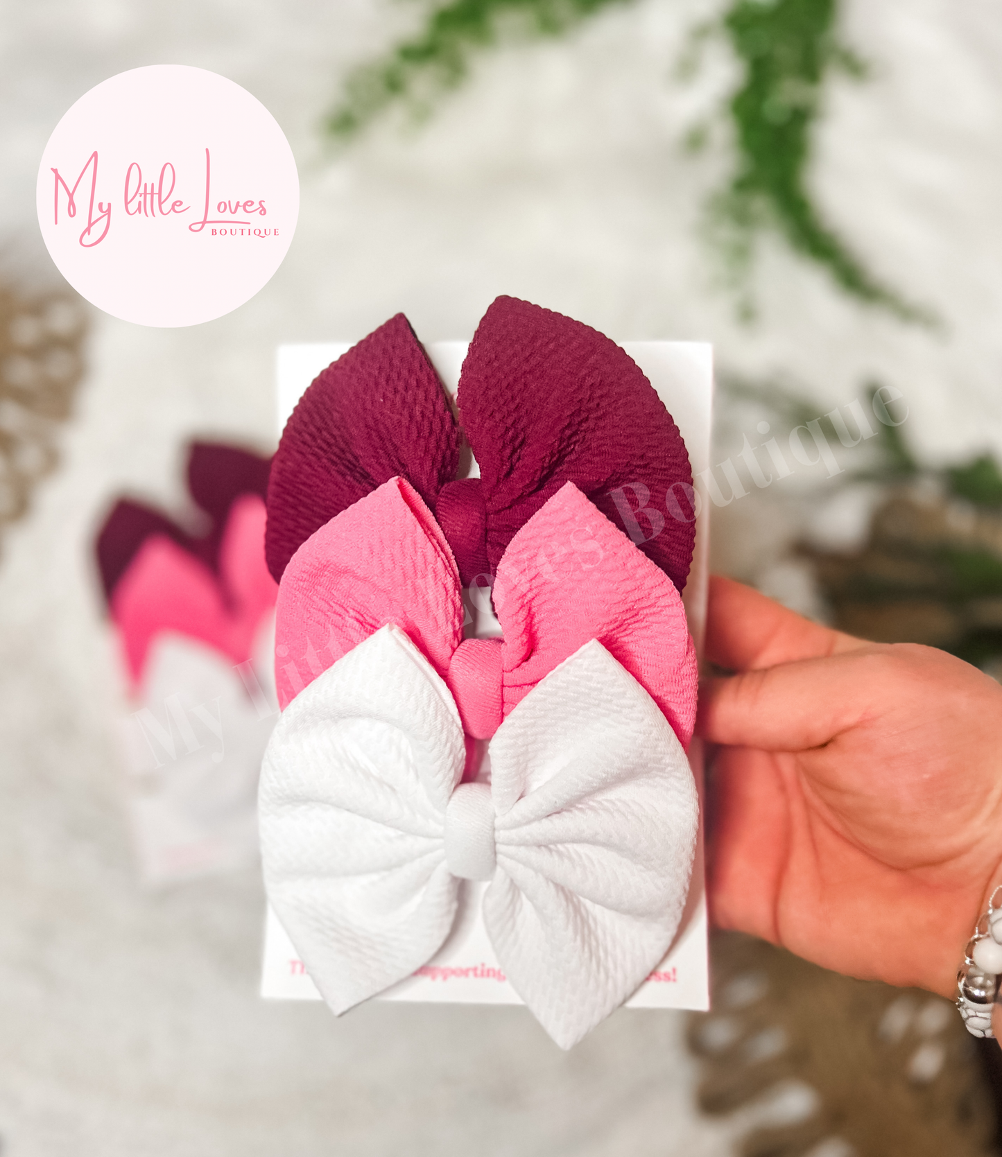 Pinked out bundle