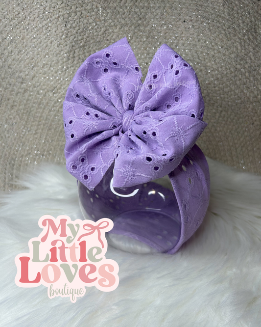 Eyelet - Lilac