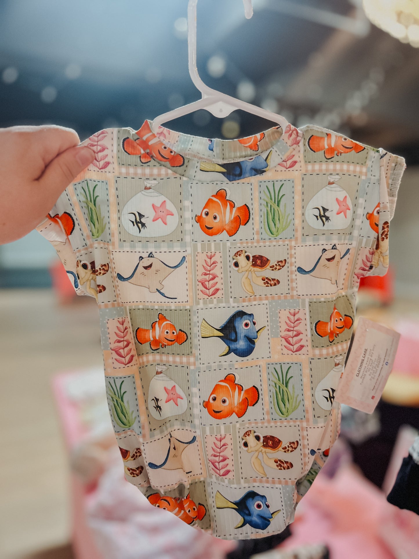 3/6m T-shirt romper