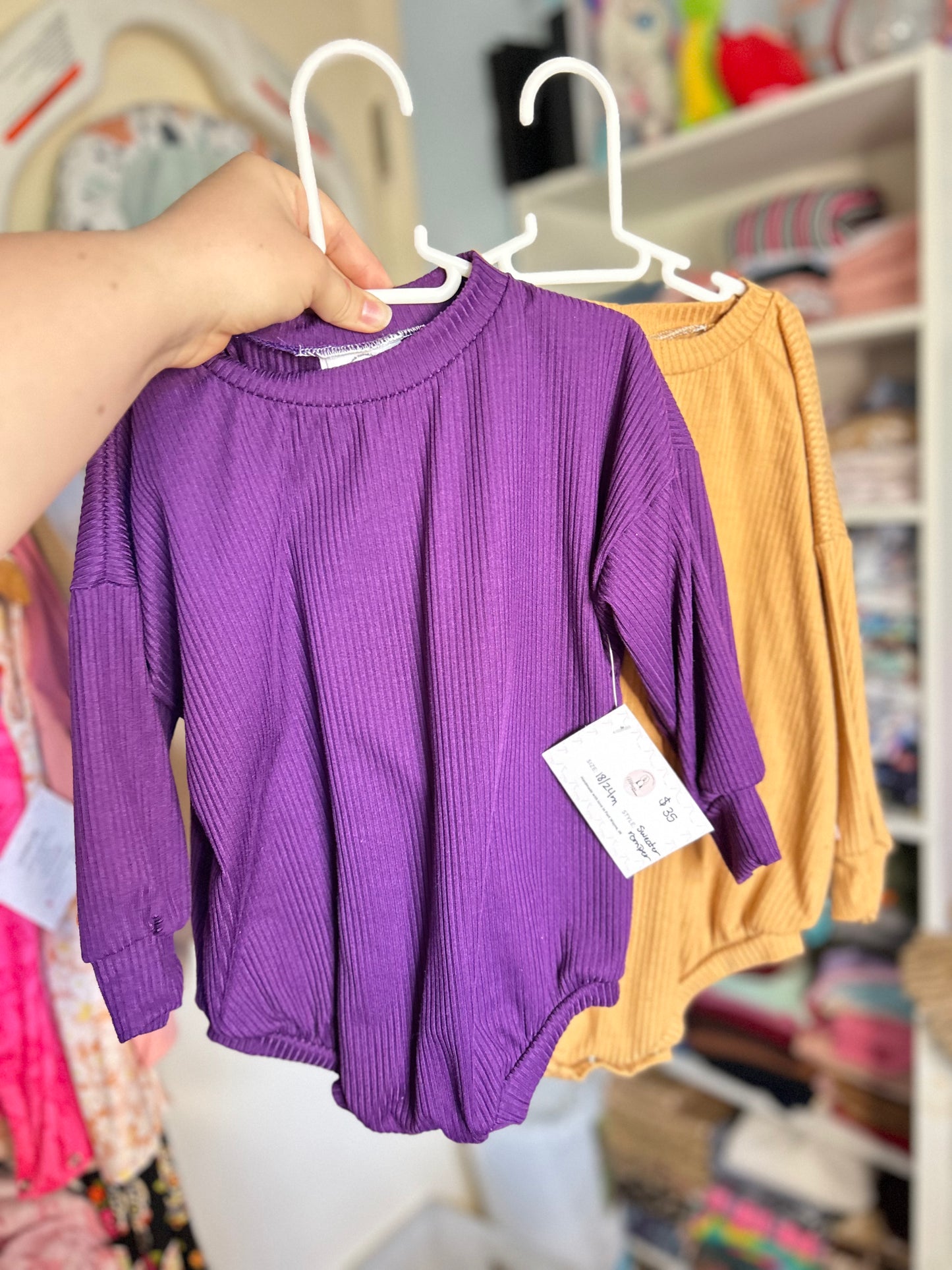 Sweater romper bundle - 18/24m